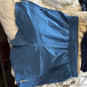 Men's Blue Athletic Shorts
